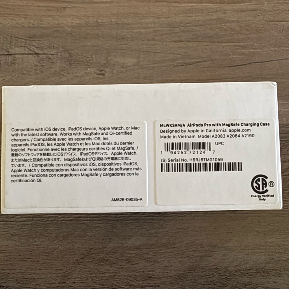 Prime Apple AirPods Pro with Charging Case - Picture 4 of 4